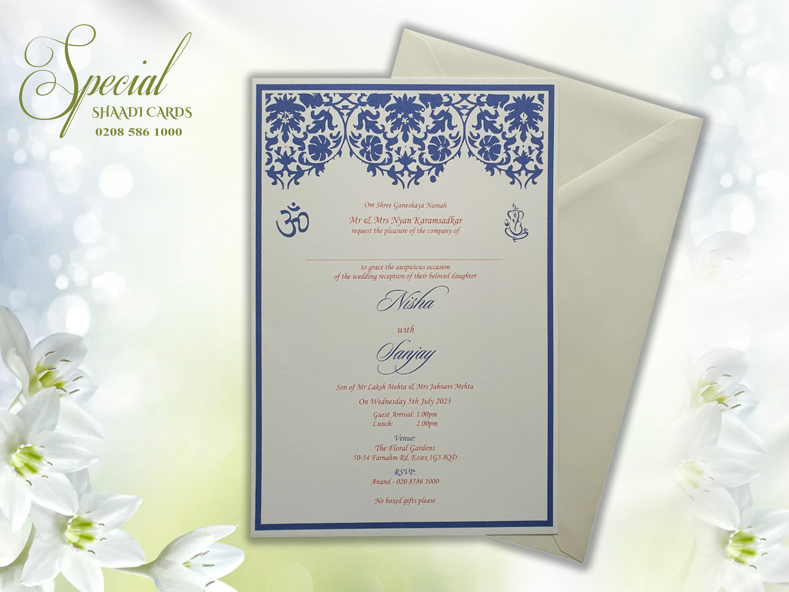 Shaadi sale invitation card