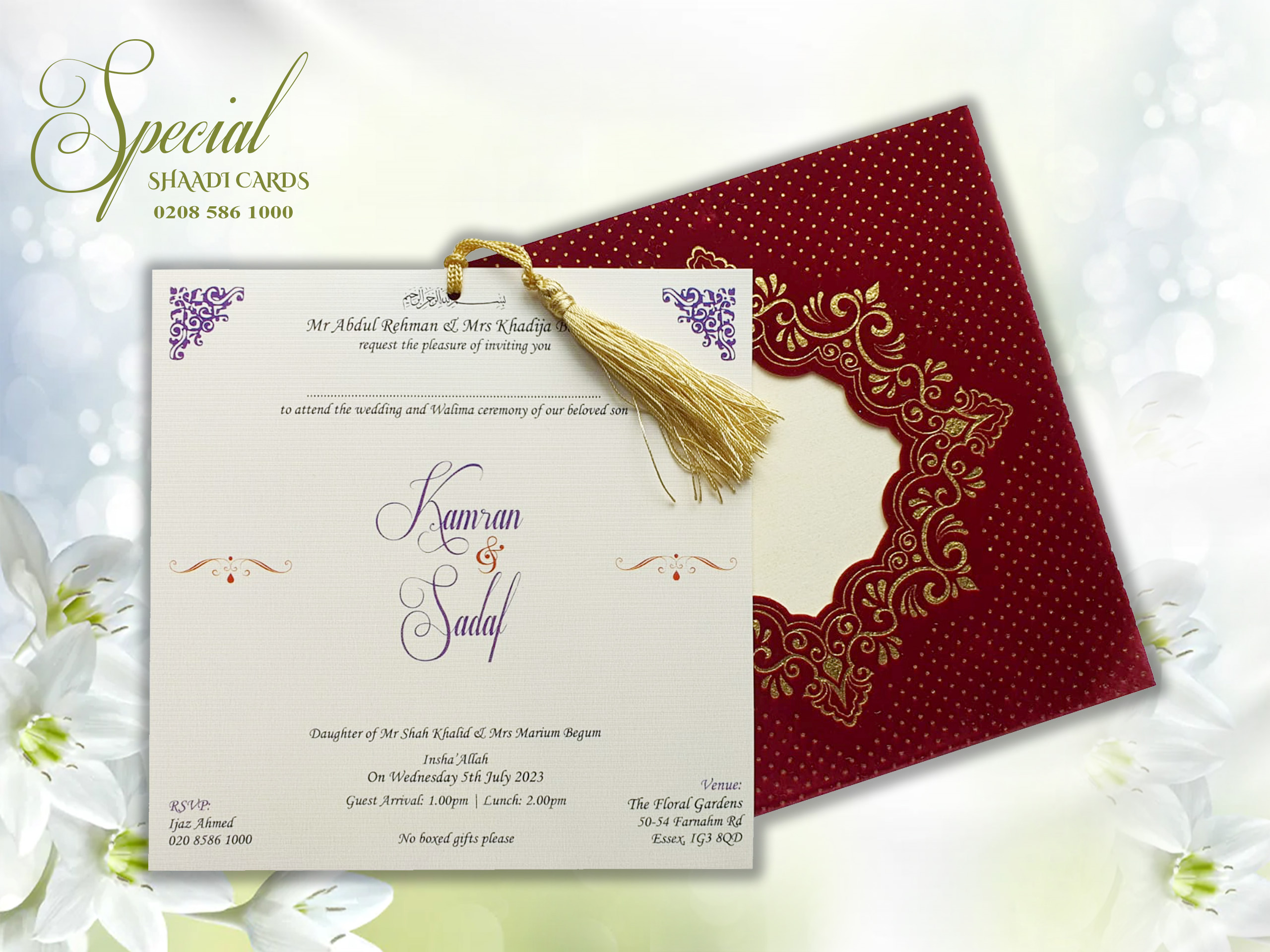 Shaadi invitation sale